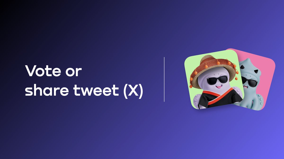 KalmyAPP's tweet photo. New LP Wars vote is up! And weekly #NFT giveaways are back 💅

This week we'll select 2 winners: one voter and one Kalmarian that shares this tweet 👁️👁️

*Vote link: https://t.co/QD0Ep5K5Rq https://t.co/FWd8HOuMQM