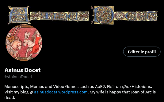 New bio.