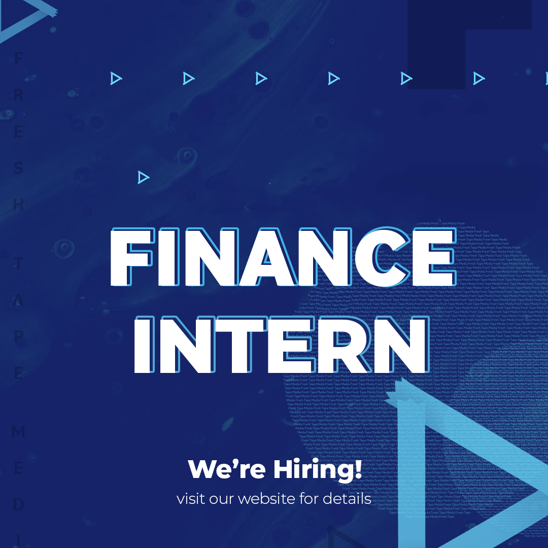 Heads up, we're hiring!📣

Visit freshtapemedia.com/jobs for more details