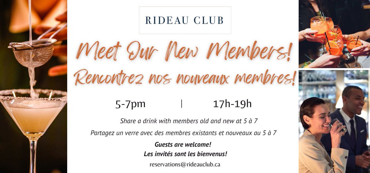 rideauclub's tweet photo. This Thursday! https://t.co/TRbuOIqssF