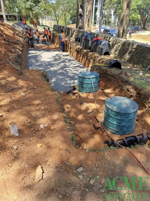 ACMESanitation's tweet photo. The size of a septic tank and leach field depends on the amount of wastewater that is expected from the size of the home, the quality of the soil and other factors. 

Call us for an evaluation ⬇️
📱: 9396-5293
📱: 9480-3523 https://t.co/XeIIF5tzAt