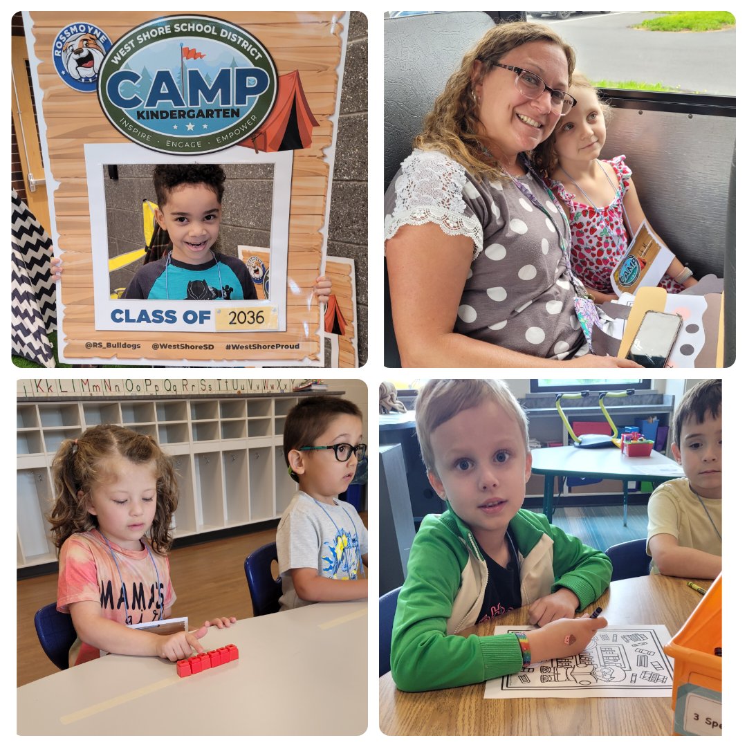 So many happy campers today at our Camp Kindergarten! Welcome to our newest Bulldogs and the class of 2036! 🌲⛺️
#RSBulldogBest #WestShoreProud