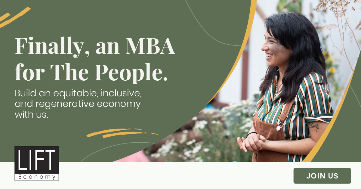 sd_berry's tweet photo. Our fall cohort of the Next Economy MBA is coming up in September! We have two free intro sessions on 8/10 and 8/28 — if you're interested in creating and transforming organizations from a regenerative and just perspective, we'd love to have you join us. https://t.co/Dy9o7w9BAW https://t.co/byvi1RrCUp