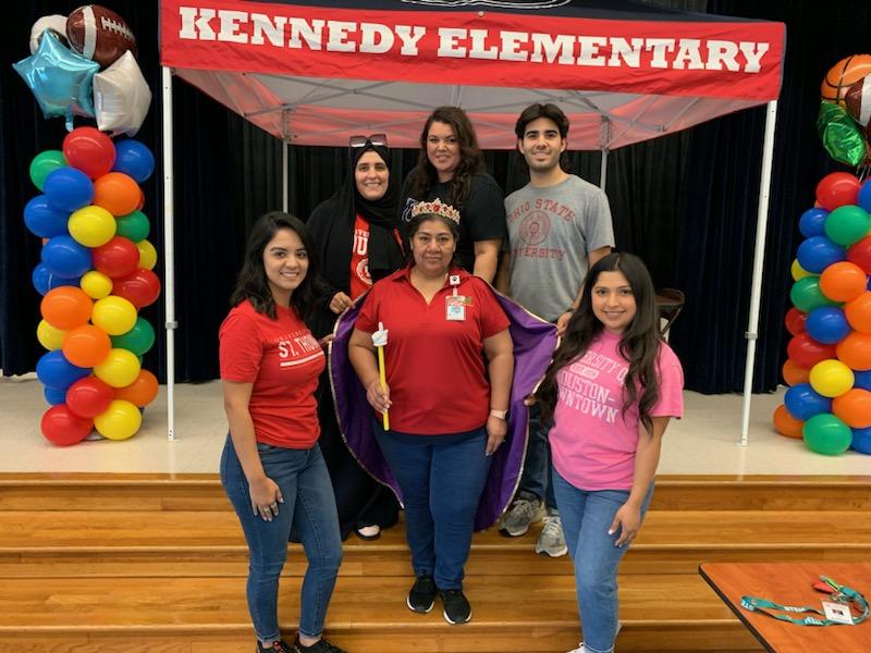 Mrs. Seales' Class (@kennedy_first) on Twitter photo Crowning Beauty-Crowning Our Head Custodian and her staff for keeping our building squeaky clean
#TeamExcellence #TrainExecuteWin <a href="/AliefISD/">Alief ISD</a> <a href="/KennedyCougs/">Kennedy Elementary</a> <a href="/S_Rod33/">Sofia Rodriguez M.Ed</a> <a href="/mkdylopez/">Mr. Lopez</a> @Mjhernandez2122 <a href="/missmartinez31/">Aracely Martinez</a> <a href="/KGomez1st/">Karina Gomez</a> Crowning Beauty-Crowning Our Head Custodian and her staff for keeping our building squeaky clean
#TeamExcellence #TrainExecuteWin <a href="/AliefISD/">Alief ISD</a> <a href="/KennedyCougs/">Kennedy Elementary</a> <a href="/S_Rod33/">Sofia Rodriguez M.Ed</a> <a href="/mkdylopez/">Mr. Lopez</a> @Mjhernandez2122 <a href="/missmartinez31/">Aracely Martinez</a> <a href="/KGomez1st/">Karina Gomez</a>