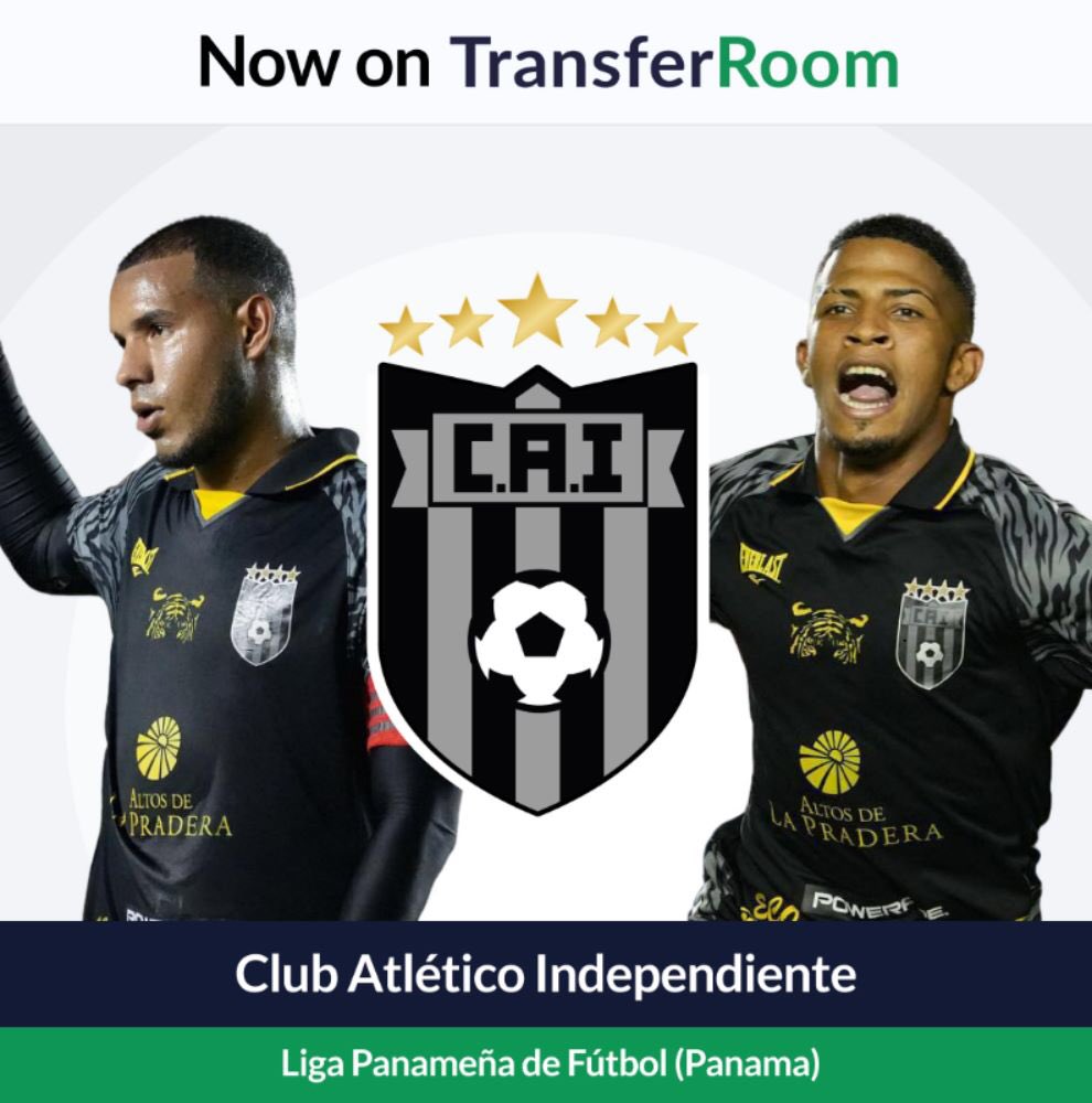 TransferRoom on X: New territory for world football's marketplace 📍🌎  Welcome to the first member club from Panama on TransferRoom, @CAIPanama!  🤝🇵🇦 #EstoEsCAI  / X