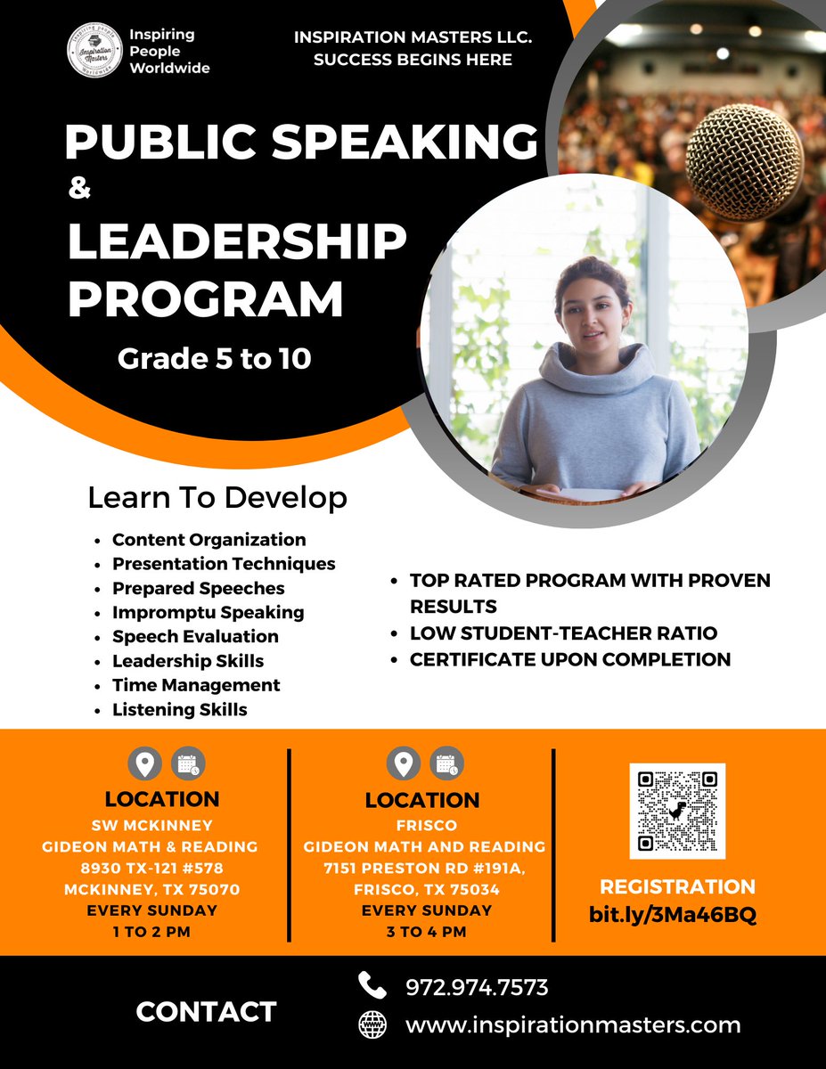 Programs in Frisco and Mckinney