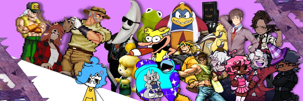 JotaroFull's tweet photo. " Okay everyone! The banner is done! Going to 'tag' everyone that was able to join! Thanks to everyone! " https://t.co/l7BL2Ywsp2