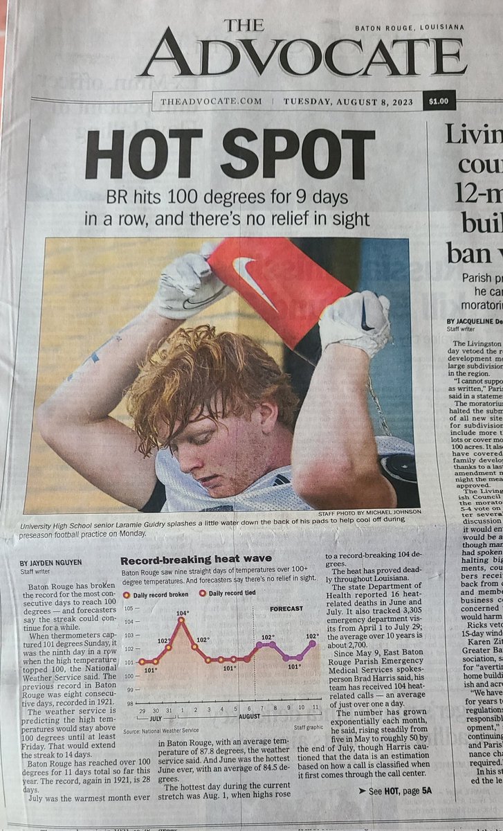 in other <a href="/theadvocatebr/">The Advocate</a> news I also made top fold today!! ☺️