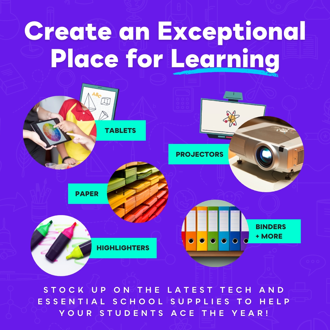 MEA MEMBERS: Don’t miss out on members-only, back-to-school deals on school supplies. You’ll save on everything from tablets and pencils to binders and highlighters. Plus, enter to win a $100 or $500 Visa gift card! Get started at mea.org/access.