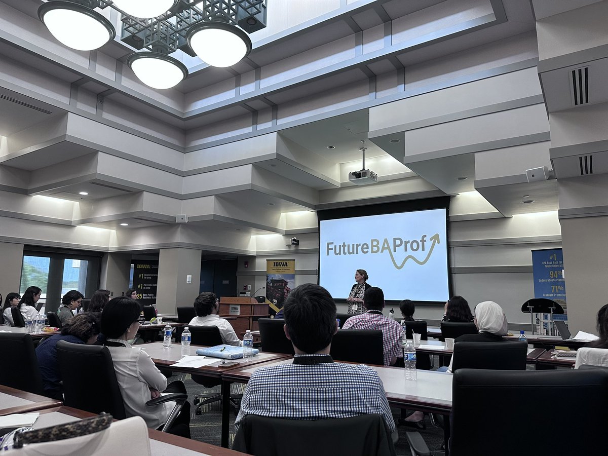 #FutureBAProf workshop is just over with many helpful talks and discussions on research,  teaching, academic job search process while reaching out and connecting with a diverse set of promising young scholars from different backgrounds across the country