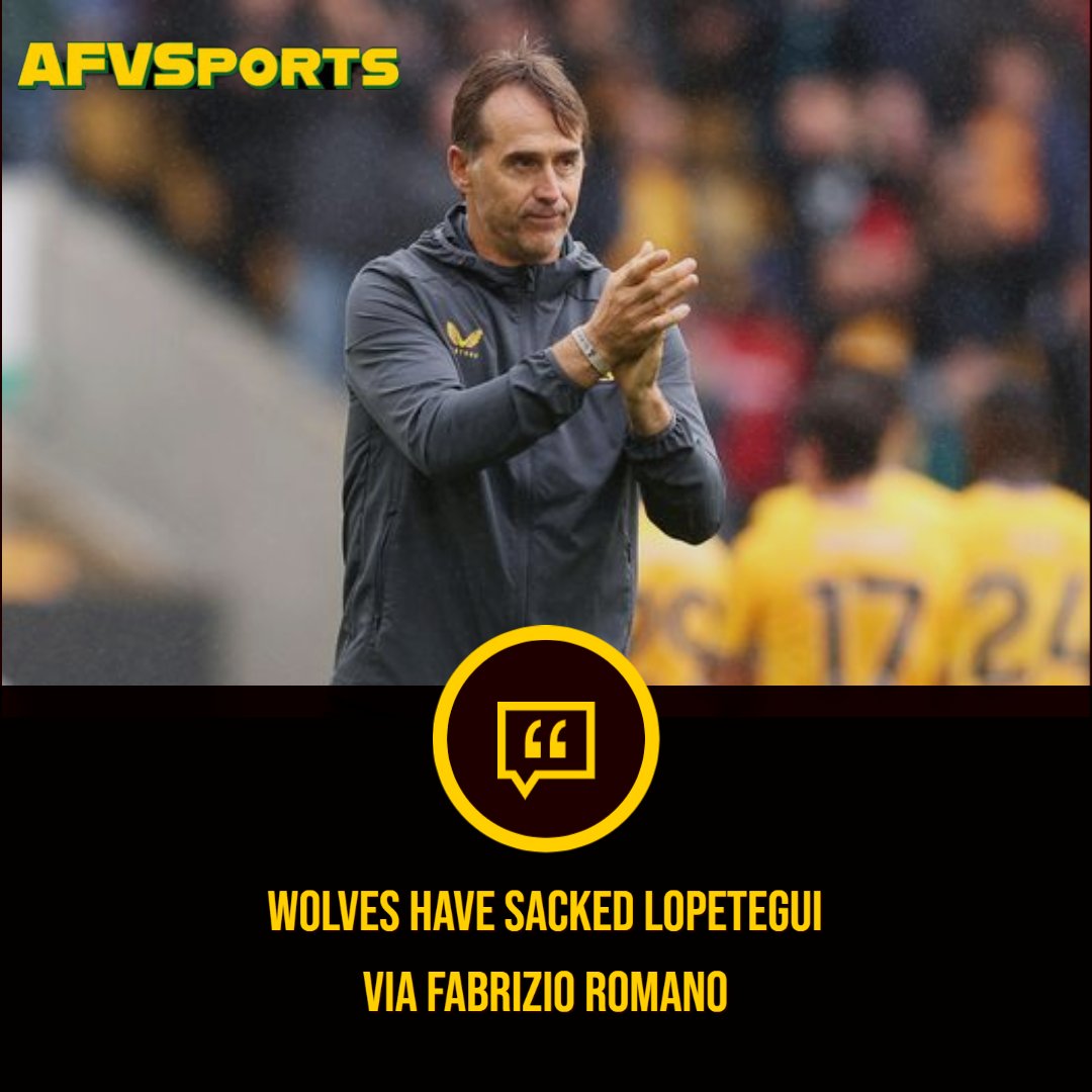 AFVSports_'s tweet photo. Wolves have reached an "agreement" with Julien Lopetegui that they should part ways. Via @ALANMYERSMEDIA 

Gary O'Neil appointment imminent? Where does this leave Wolves in preparation for the season? Wolves fans what do you think?

#WWFC #Wolves #lopetegui #PremierLeague https://t.co/RdSQ4s2uDS