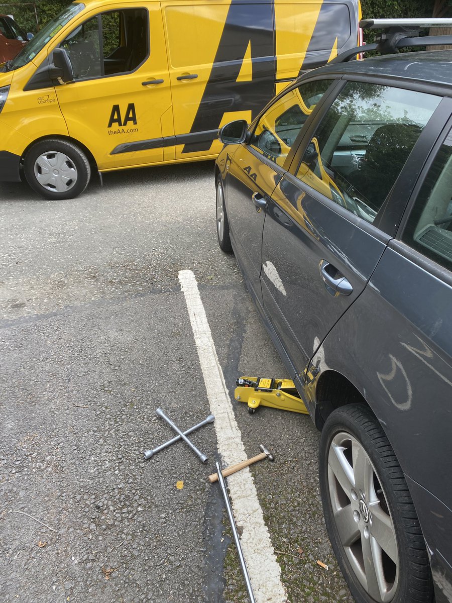 forgetmenotboat's tweet photo. Big shout out to @TheAA_UK  the other day I was having problems getting a locking nut off the car. The AA mechanic pulled up and just asked me if I was okay and if I needed help, he then proceeded to remove the lock for me! What a guy! (Ben I think) thank you so much! 👍💪🏻🛠 https://t.co/bnMhm42OEa