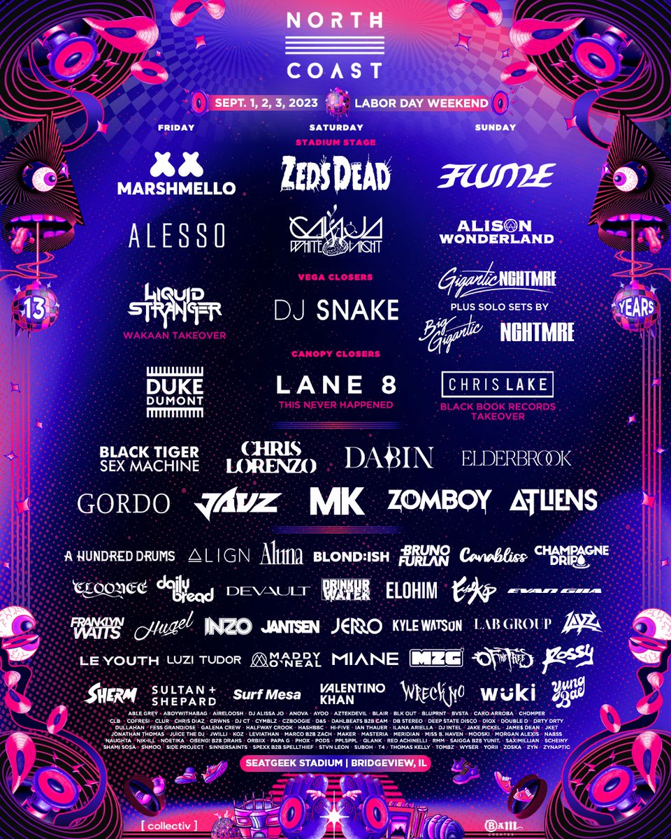 northcoastfest's tweet photo. Check out the full experience at https://t.co/5rTwQ9psbz 💜 https://t.co/mQqjrg0yc4