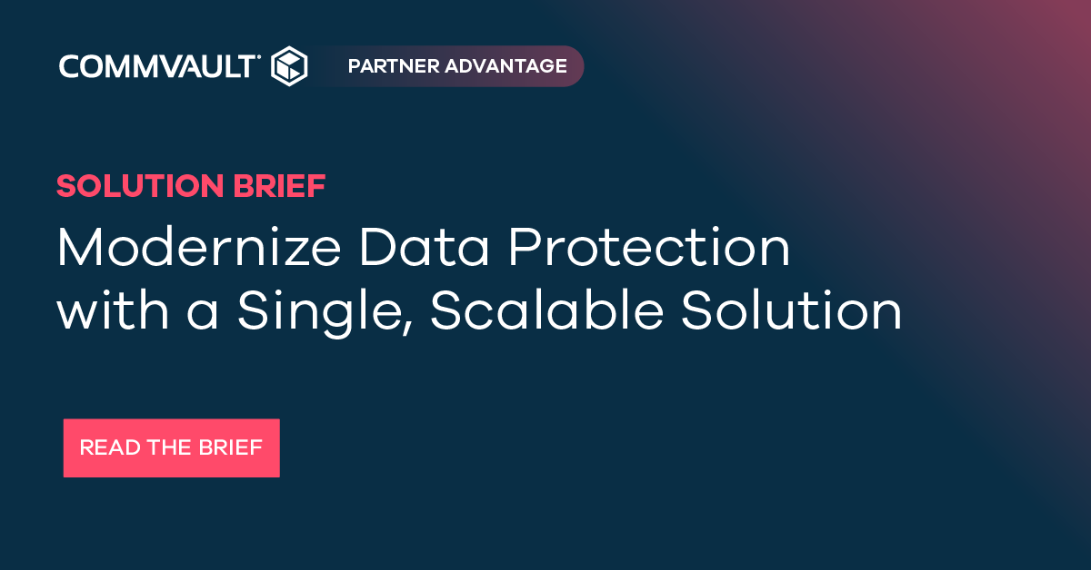 Commvault's tweet image. Ensure your customer's #cloud journey stays on track, undeterred by #cyberattacks. Discover how #GlobalSystemIntegrators mitigate the risk of #data loss by an impressive 60% through their collaboration with #Commvault.

ow.ly/WMPj50PvaLK