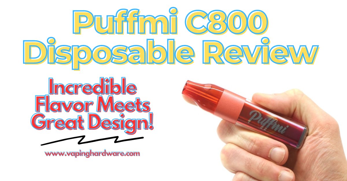 Puffmi C800 Disposable Vape Review | Incredible Flavor Meets Great Design!

vapinghardware.com/puffmi-c800-di…

#vapingcommunity #vapedaily #vapeon #vapefam #vapefamilyuk #vapelife #vapelyfe #keeponvaping #vapegroup #vapeonlythebest #vapereview #vapingreview #disposablevape #disposables