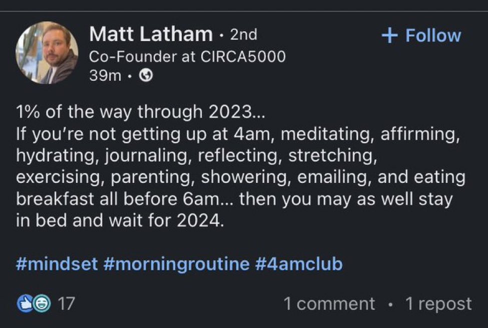 The State of LinkedIn tweet media