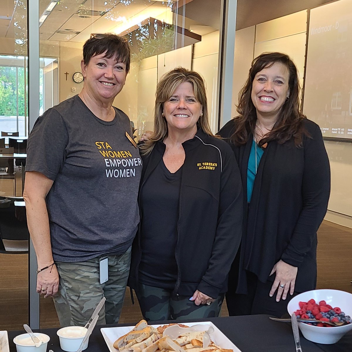 Our first day of In-Service is in the books. It was great to see STA faculty and staff together after a summer break. We're [almost] ready for school!