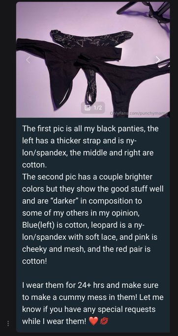 I try to never leave out detail unless you want me to pick out a surprise pair of panties for you grooly<a href="/tag/thirstythursdays"class="tags"><span>#thirstythursdays</span></a><a href="/tag/onlyfans"class="tags"><span>#onlyfans</span></a>