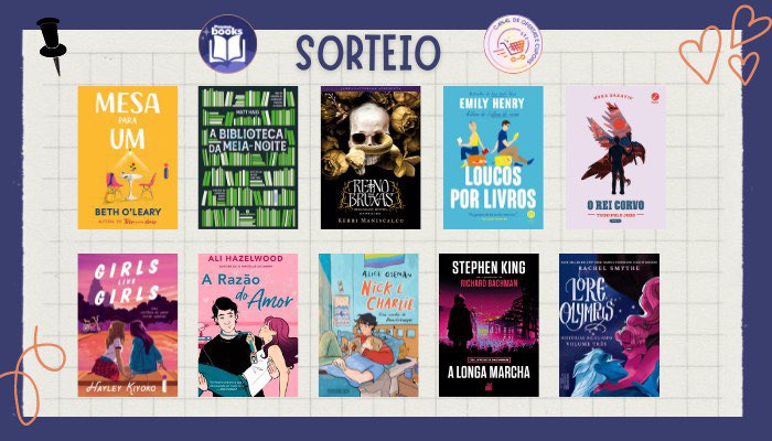Promobooks4's tweet photo. 🟣Sorteio em Parceria 🟣

🏆UM livro do banner ou outro de até R$ 50!

↪️Regras:

- Seguir: @Promobooks4 e @cofertasecupons 
- Dar RT nesse tweet (sem citar)
- Comente qual livro gostaria 

Resultado: 15/08📚🍀 https://t.co/G6dY3whUS2
