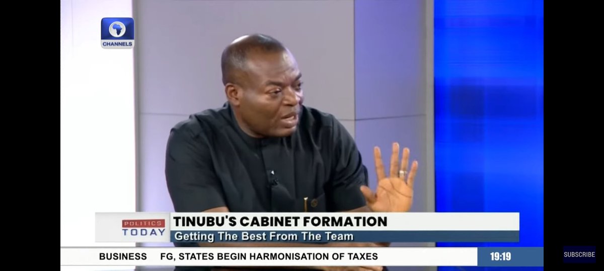 CityOko's tweet photo. Watch this interview on channels tv....you will pity southeasterners ....the marginalization is too much ....is this kind thing motivates MNk and Simon Ekpa .....Tinubu should do better now .... https://t.co/wHOUZNBAJy