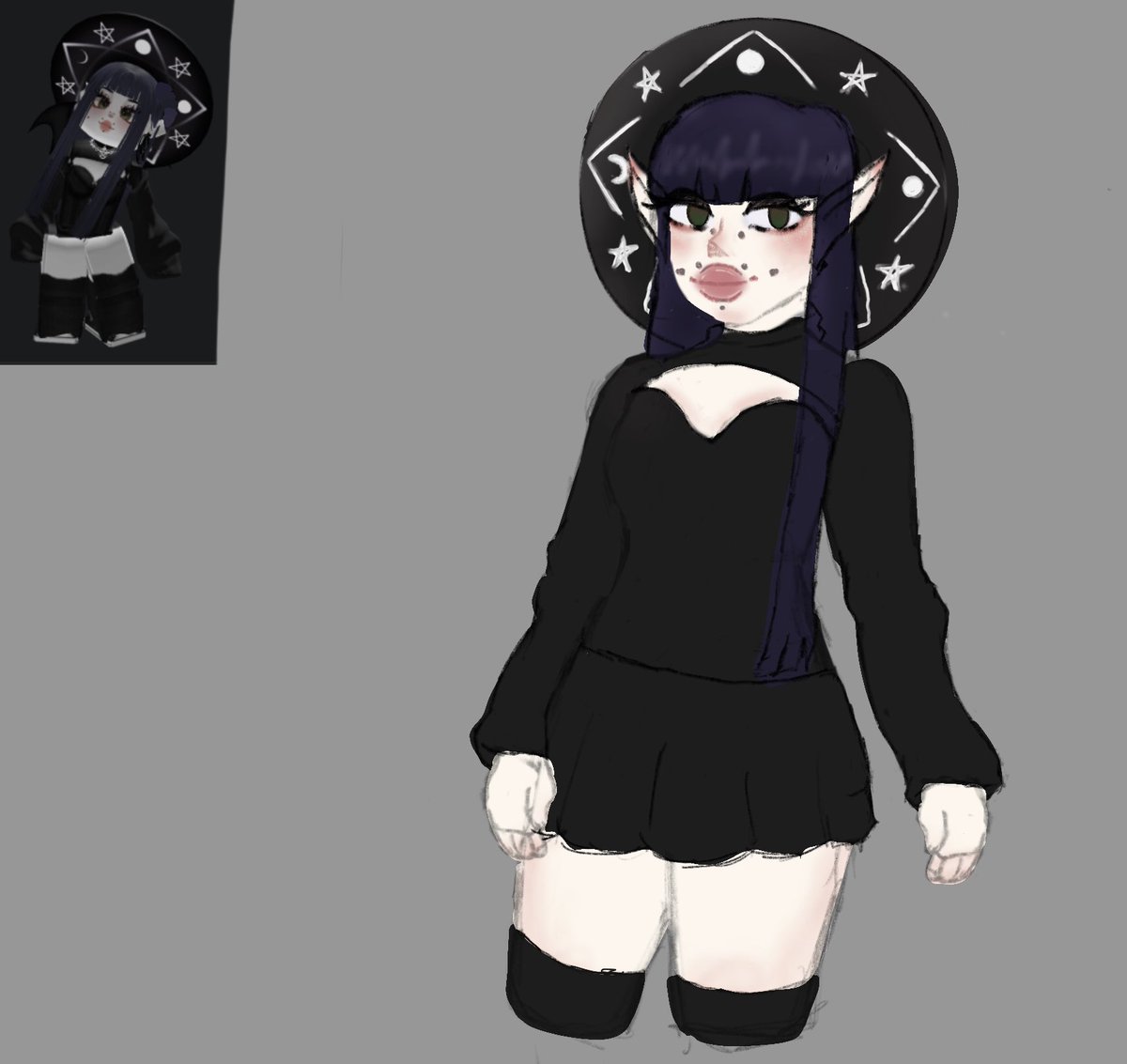 SatansBrew's tweet photo. Heres a half rendered drawing 
Should i open commissions?
#royalehigh #royalehighcrosstrade #royalehighart #royalehightrade #royalehighcommission #royalehighhalos #roblox #robloxroyalehigh #robloxartist #royalehighcommissions #roblox #RobloxCommissions https://t.co/7KdhFM2oau