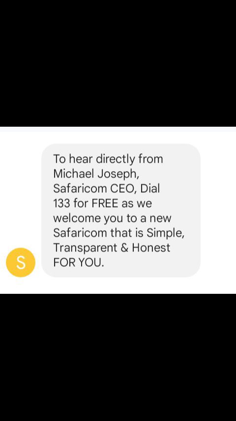 @michaelj2 it seems like yesterday when l got your @Safaricom_Care  text message, l am still pushing forward age is nothing but a number. Thanks for the motivation. #Safaricom