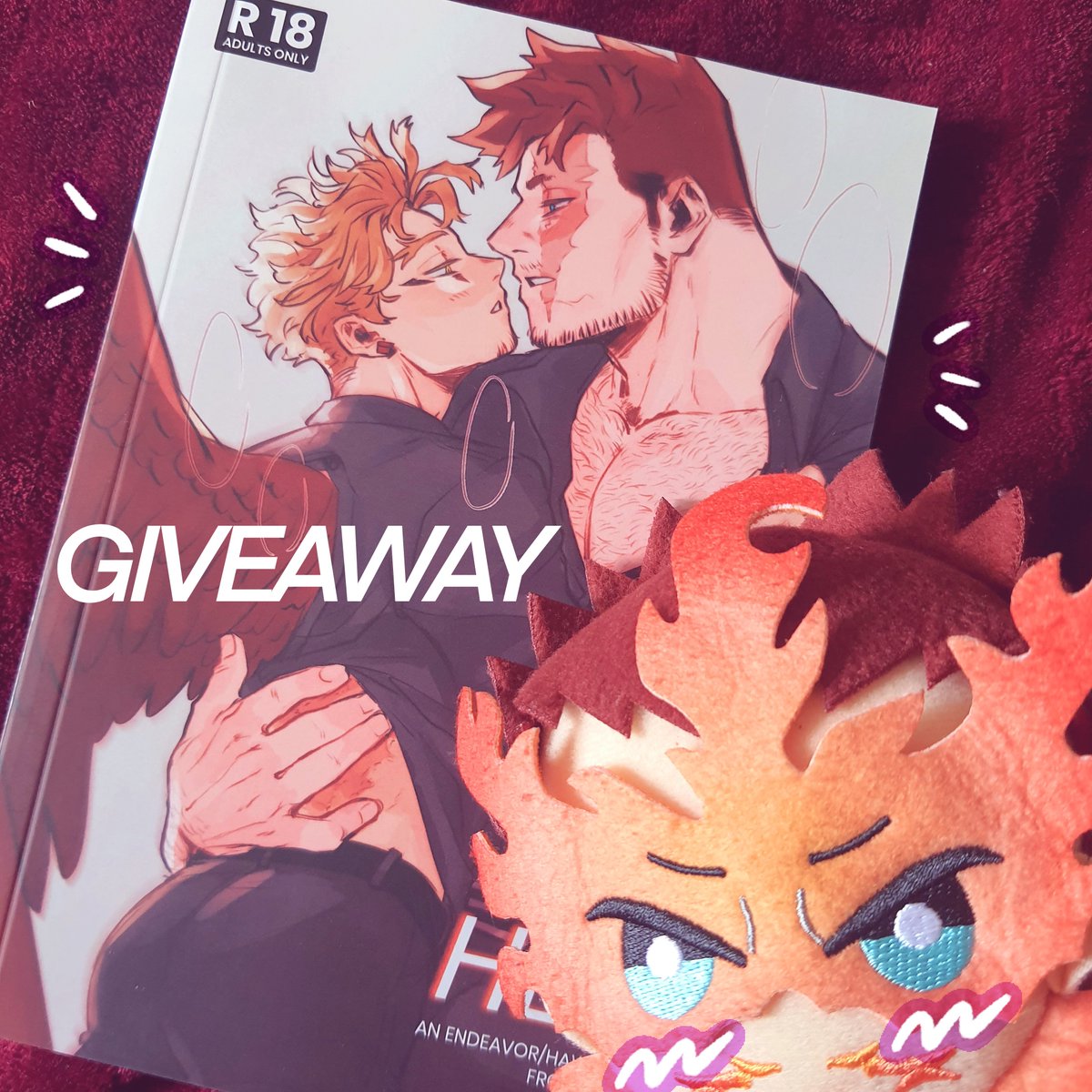 frosted_knight's tweet photo. ❤��‍🔥GIVEAWAY TIME!❤️‍🔥
To celebrate Enji's birthday and 50k!!🎉🎉 (thank u so much!) I'll be giving away 3 sets of zines! 

Includes: 1 zine, 1 print and 1 sticker!
❤️‍🔥RT + Like + Comment ! 
❤️‍🔥MUST have age in bio 
💌Ships worldwide
Ends on August 15th! https://t.co/ySMd4tDVb3