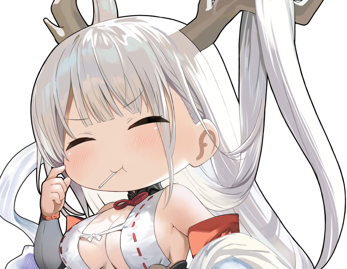 アズレン「照れ四万十  #アズレン1コマ」|あおいさとごのイラスト