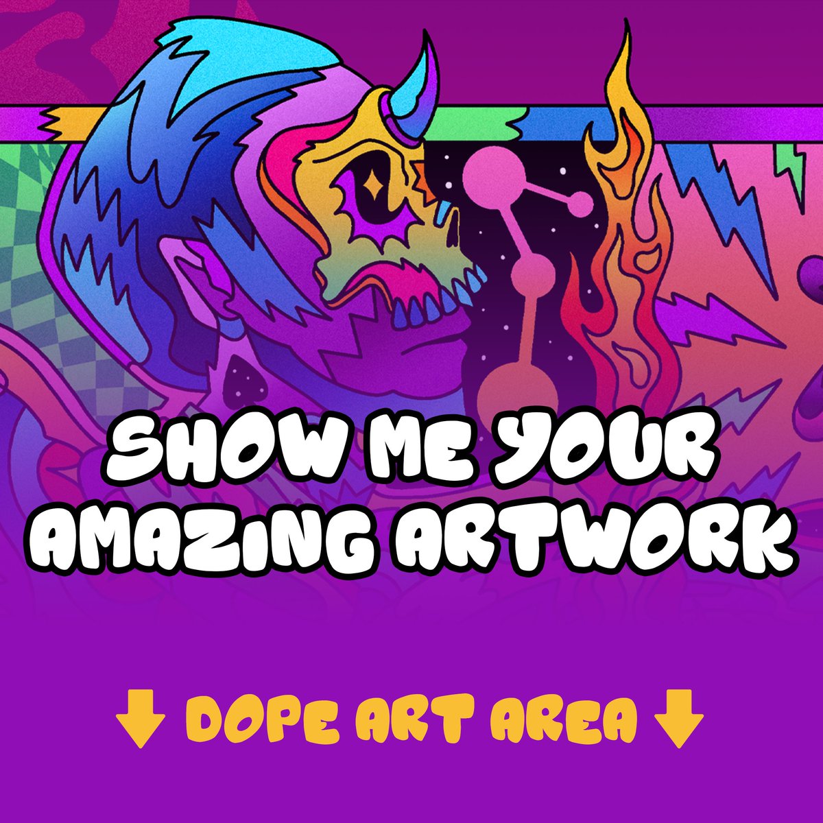 GM! 🔥🔥🔥🔥

SHOW ME YOUR AMAZING ARTWORK

I WILL REPOST AND HELP YOU REACH THE COLLECTOR

REPOST AND LIKE EVERYONE WHO REPLY THEIR ART IN THIS POST

TAG YOUR FRIEND SO THEY CAN REACH THE COLLECTOR TOO!

LETSGO 🔥🔥🔥