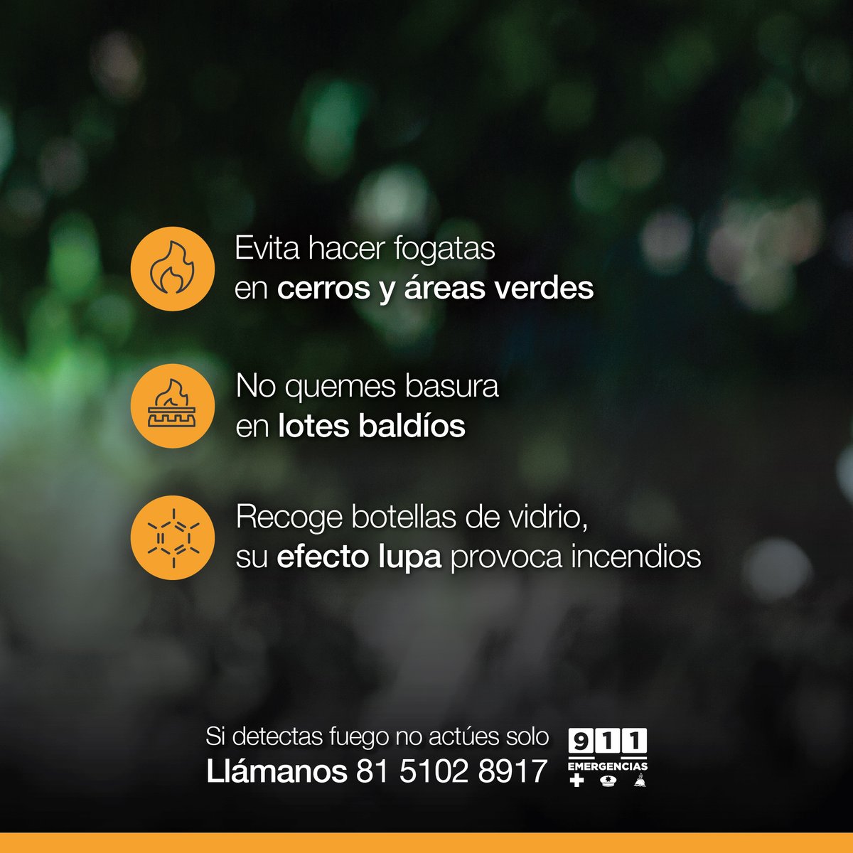 pc_mty's tweet photo. La #Prevención es trabajo de todos y todas.
En caso de emergencias llama al 81-51-02-89-17☎️
¡Ahora prevenimos juntas y juntos! 🤝
#PrevenciónDeIncendios #ProtecciónCivilMonterrey #PCMty #PrevenirRecompensa https://t.co/tajtONEwW3