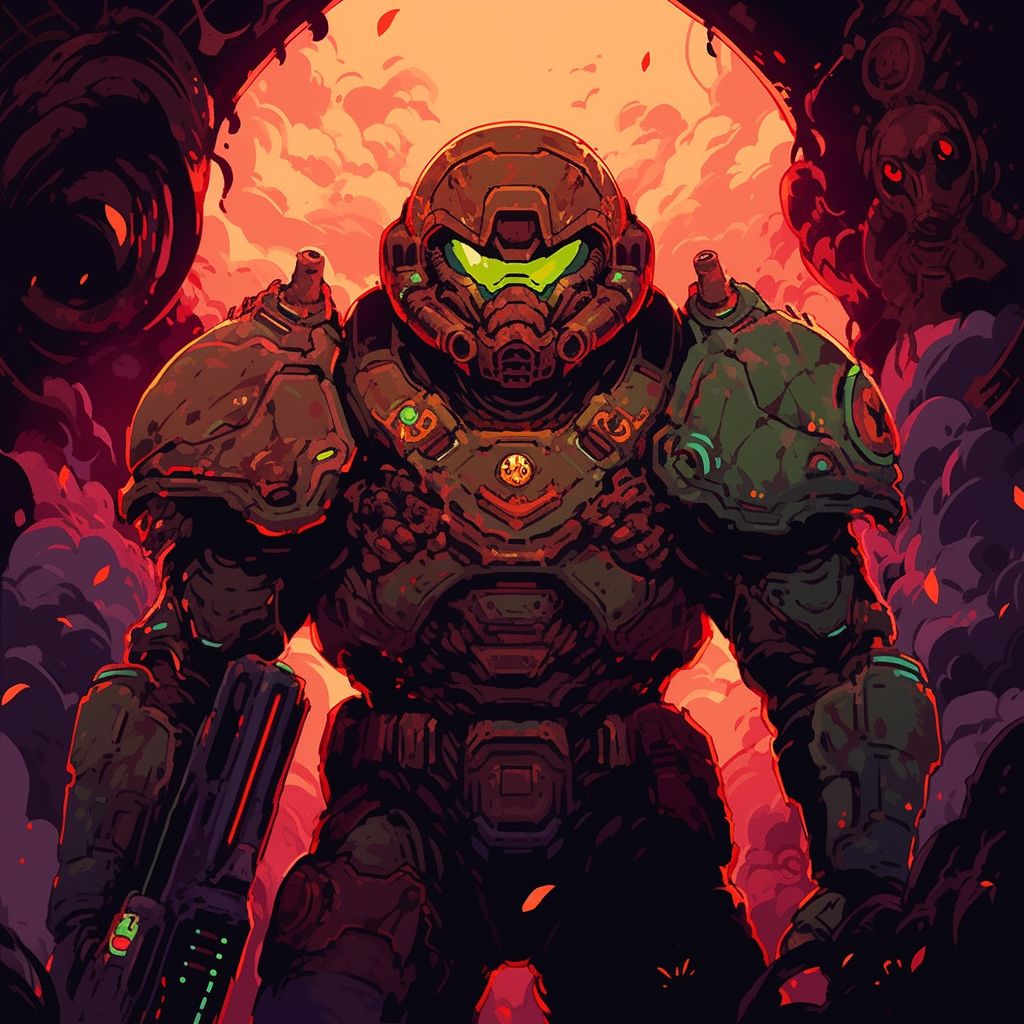 Boaty_tools's tweet photo. DOOM - Niji style ❤️

Made with Boaty tools:
https://t.co/BCjgUXgVhw

#Midjourney #MidjourneyAI #BoatyTools https://t.co/TUHDFm4roS