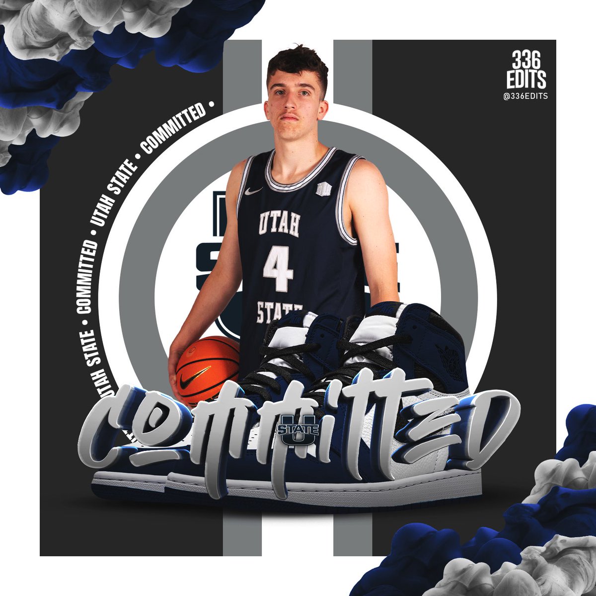 COMMITTED!!⚪️🔵 #goaggies