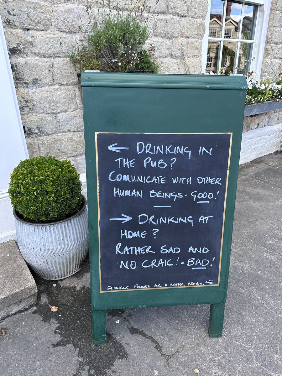 Some encouragement to come into the pub <a href="/grapesslingsby/">The Grapes Inn</a> #pub #beer