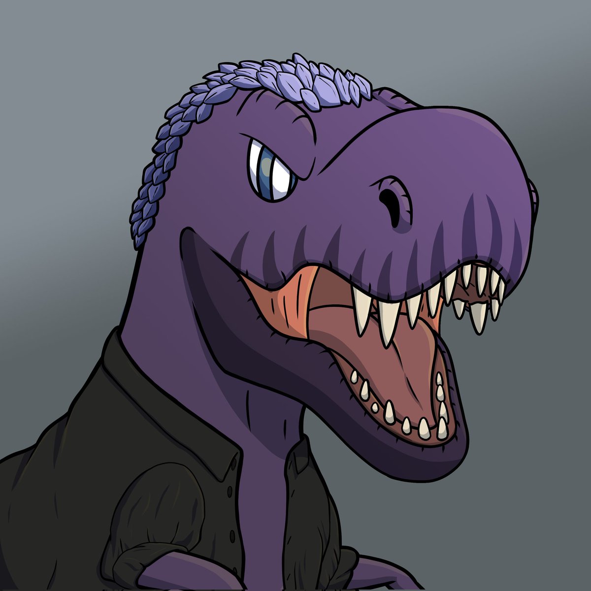 Day 2!

I love the skin pattern for this one! 

#crypto #NFTCommunity #NFTs #NFTartist #PolygonNFTs #POLYGON #crytpocurrency #art #dinosaurs #trex #jurassicpark