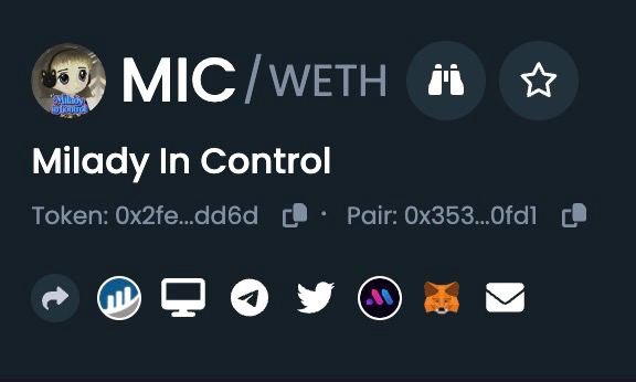 /Milady_In_control $MIC tweet media