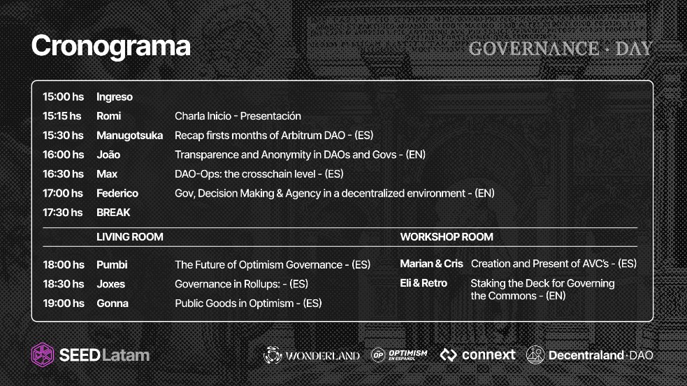 SEEDLatam's tweet photo. Accreditation begins at 3.00 PM, please be on time ⌚

We want to see you there to make history together! Join this exciting event to amplify the voices of Latin America 💪 
Register here: https://t.co/3vPiAajY2Q https://t.co/MUWLyiQPzg