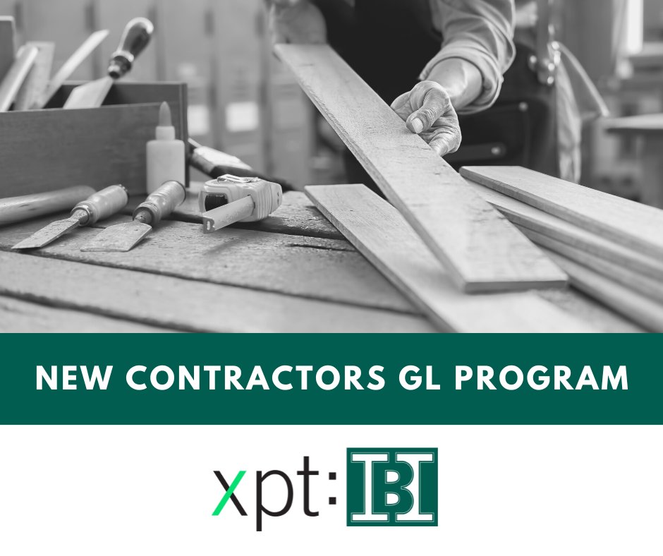IBIUpdates's tweet photo. Have you checked out our Contractor GL Program? Contact us at Marketing@GoIBI.com to learn more! https://t.co/97CW5xDDOw
