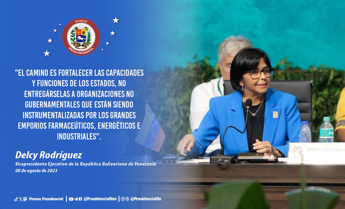 Venezuela denunció la explotación indiscriminada de los recursos de la Amazonía por parte de trasnacionales farmaceúticas, energéticas e industriales.