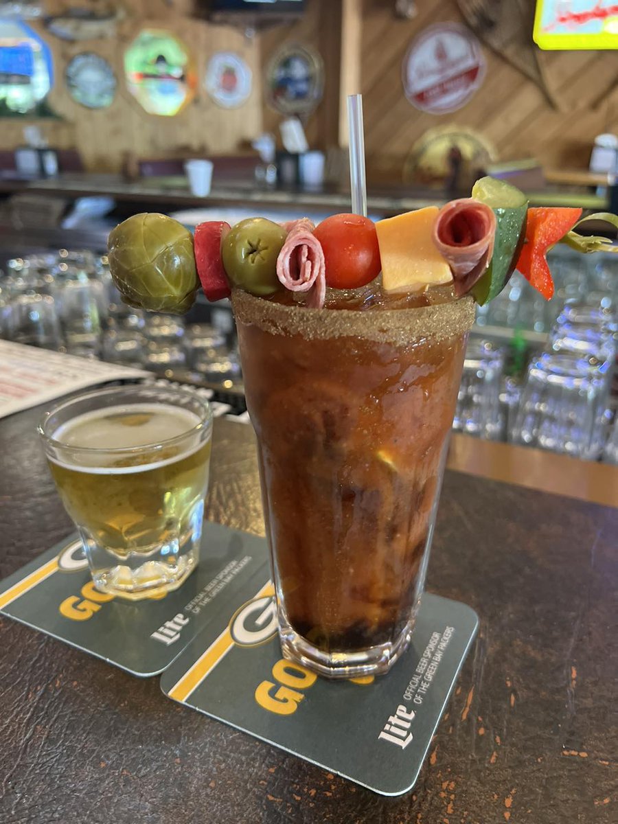 Lakewoods_WI's tweet photo. This Bloody Mary could be yours...👀

Stop by and enjoy one right here at Lakewoods Resort!!

📸 - Up North Bloody Mary's
.
.
.

#lakewoodsresort #lakewoods #cablewi #cablewisconsin #bloodymary #lakenamakagon #resort #resortlife https://t.co/TZ0a820KHA