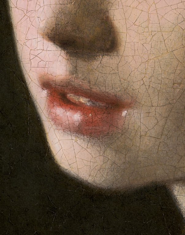 Girl with a Pearl Earring (detail) - #JohannesVermeer (c. 1665)

❤️