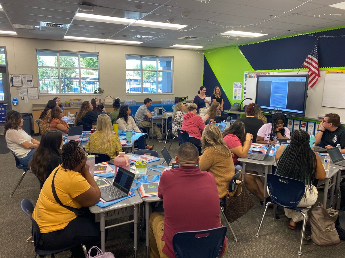 Welcomed 62 new special education teachers, speech providers, and school psychologists to #PBVUSD today.  I’m so proud of our Special Services Division Leadership Team for providing a great day of professional learning!