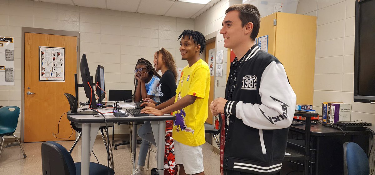 Good day introducing Cyber Security and basic Programming principles using the indoor #CoDroneEDU. Students controlled the CoDroneEDUs with a simple program that used keyboard inputs for navigation.