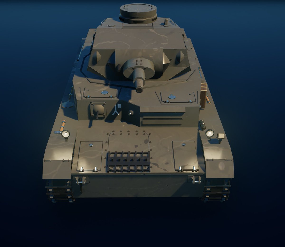 Adeptuzz's tweet photo. Panzer IV Ausf D 
#Fortnite #FortniteCreative #WW2
#フォートナイトクリエイティブ https://t.co/92PsOPxea5