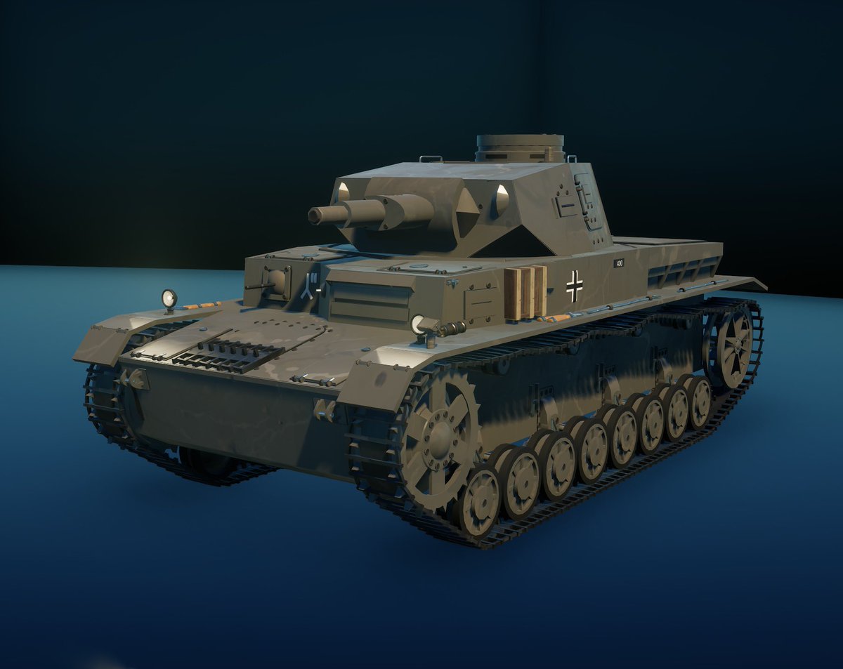 Adeptuzz's tweet photo. Panzer IV Ausf D 
#Fortnite #FortniteCreative #WW2
#フォートナイトクリエイティブ https://t.co/92PsOPxea5