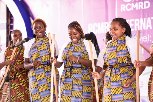 TheRCTI_RCMRD's tweet photo. Drama club students  in high spirit as they captivate the audience during the official opening of the 7th RCMRD International Conference #RIC2023 at @RCMRD_ https://t.co/07fwQAsIdV
