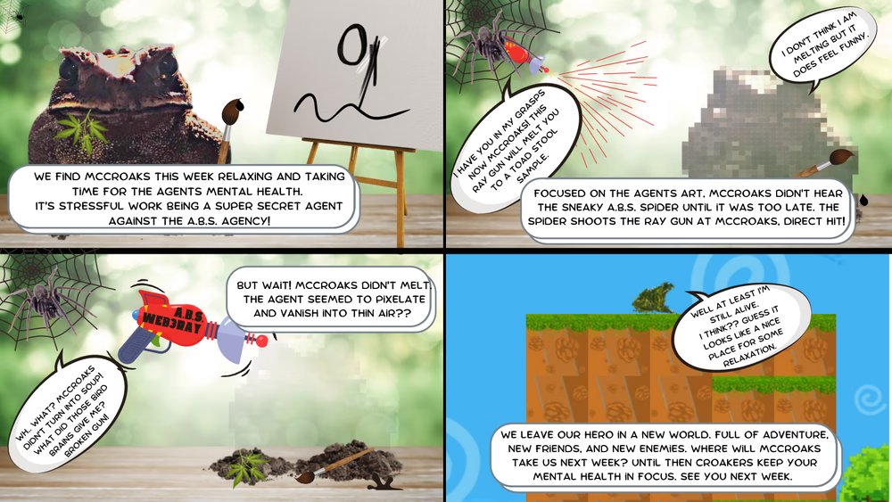 The Untold Croaks Season 1 &amp; 2!  51 NFTs telling the true story of the Untold Croaks!     
         
Watch Untold Croaks Season 2 with <a href="/RadNFTV/">Rad TV</a> on your favorite device!   

E7 "R &amp; W3"  
Owner: The legend <a href="/solo_xo_888/">solo_xo</a> 

Join me Tomorrow for E8!   opensea.io/assets/matic/0…