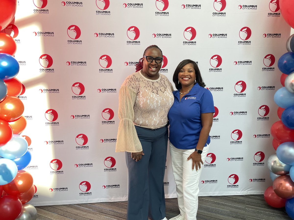 ChapmanLeads's tweet image. The excitement of our teachers and staff filled the @cbusconventions today! We hosted day one of our @ColsCitySchools Summer PD Institute, and we’re building strong momentum heading into #FirstDayCCS!