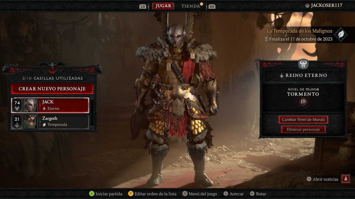 JACKOSER's tweet image. Espero ser ganador para vencer a Lilith #DIABLOIV #XboxShare