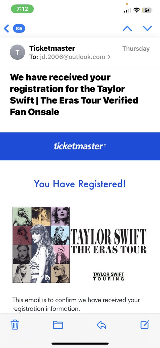 i literally live in toronto and was willing to drive or even fly to a us show but was unable to get tickets for a reasonable price and now that she’s coming here i didn’t get a code 🤕