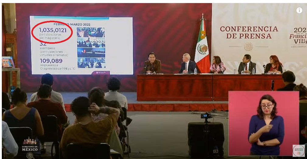 Un checador tweet media